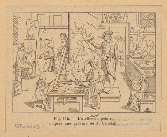 L'atelier du peintre