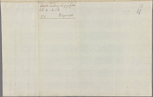 Letter to Sir Guy Carleton [New York]