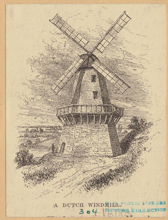 A Dutch windmill