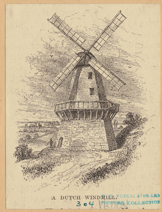 A Dutch windmill