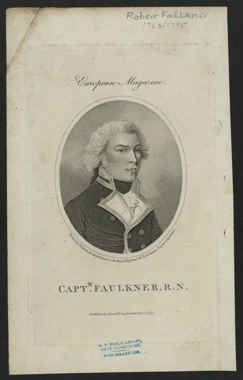 Captain [Robert Falknor, 1763-1795].