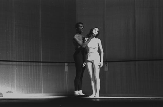 New York City Ballet production of "Afternoon of a Faun" with Kay Mazzo and Arthur Mitchell, choreography by Jerome Robbins (New York)