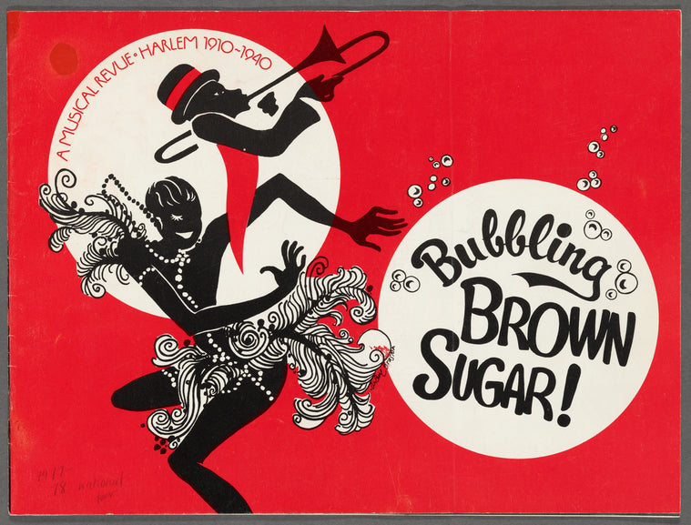 Bubbling Brown Sugar souvenir program