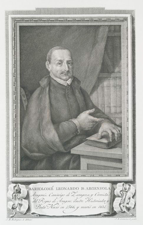 Bartolomé Leonardo de Argensola.