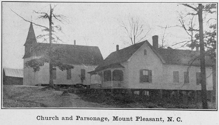 Church and Parsonage, Mount Pleasant, N.C.