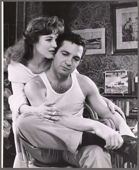 Patricia Roe and Ben Gazzara in the stage production The Night Circus