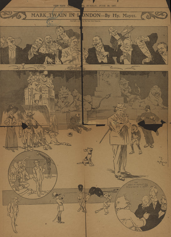 Samuel Clemens (caricatures).