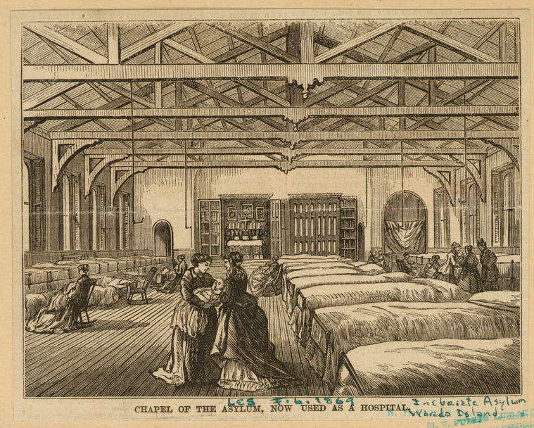 Chapel of the asylum, now used as a hospital