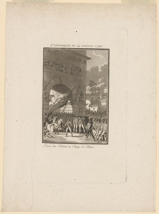 Entrée des Fédérés au Champ de Mars
