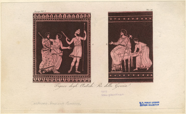 Figure degli antichi re della Grecia