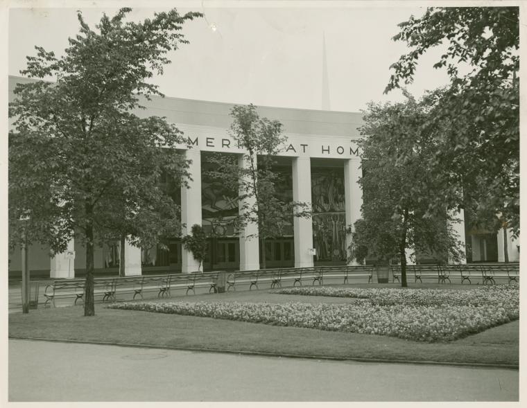 America at Home (formerly Home Furnishings Building) - Building exterior