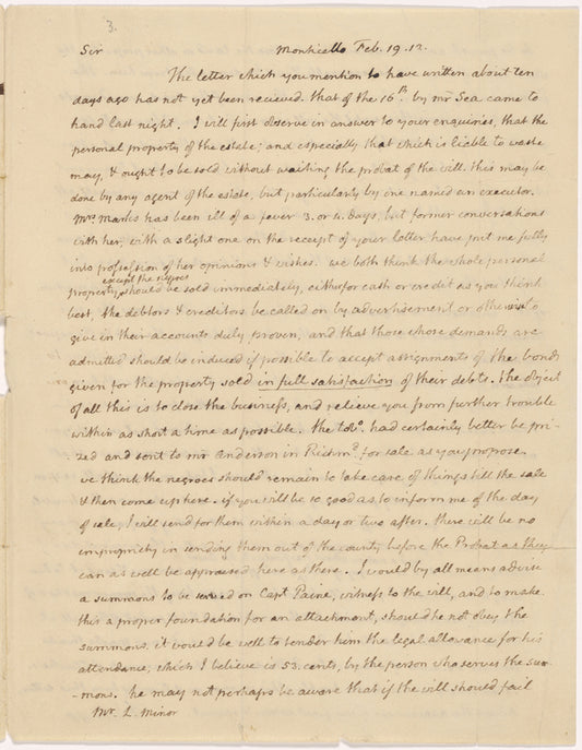 1812 February 19
