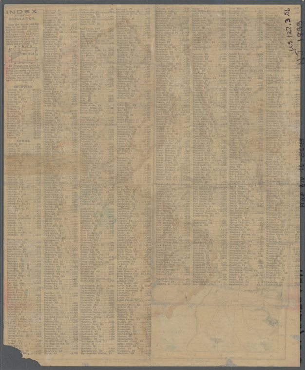 The Matthews-Northrup up-to-date map of New Jersey