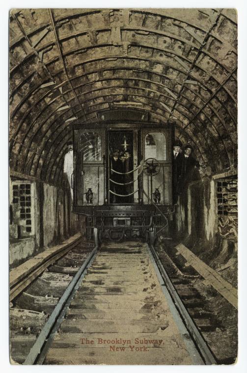 The Brooklyn subway, New York