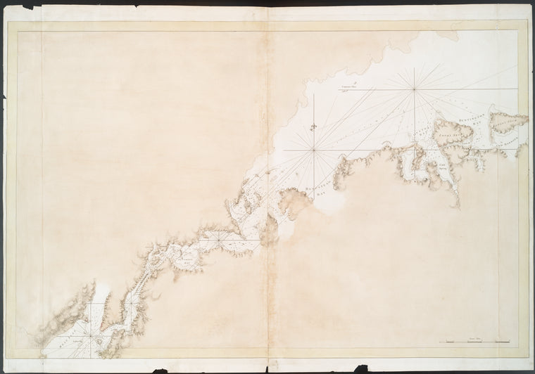 A chart of New York Island & North River, East River, passage through Hell Gate, Flushing Bay, Hampstead Bay, Oyster Bay, Huntington Bay, Cow Harbour, East Chester Inlet, Rochelle, Rye, Patrick Islands, &c