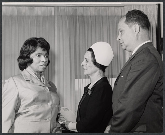 Marian Anderson (left)