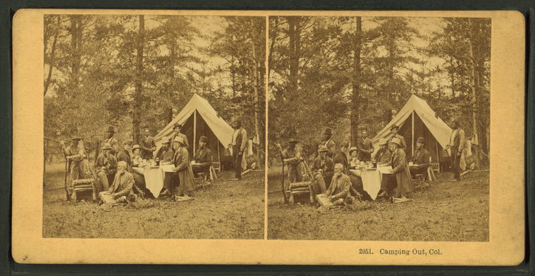 Camping out, Col.