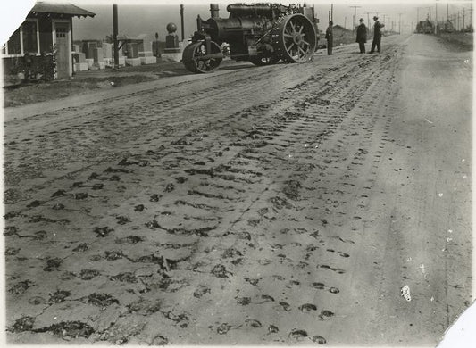 Asphaltic Macadam Repair series. (View  no. 2)