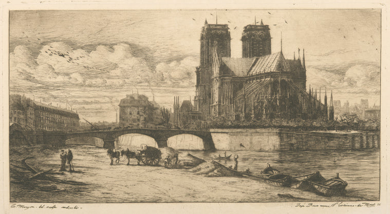 L'Abside de Notre-Dame de Paris