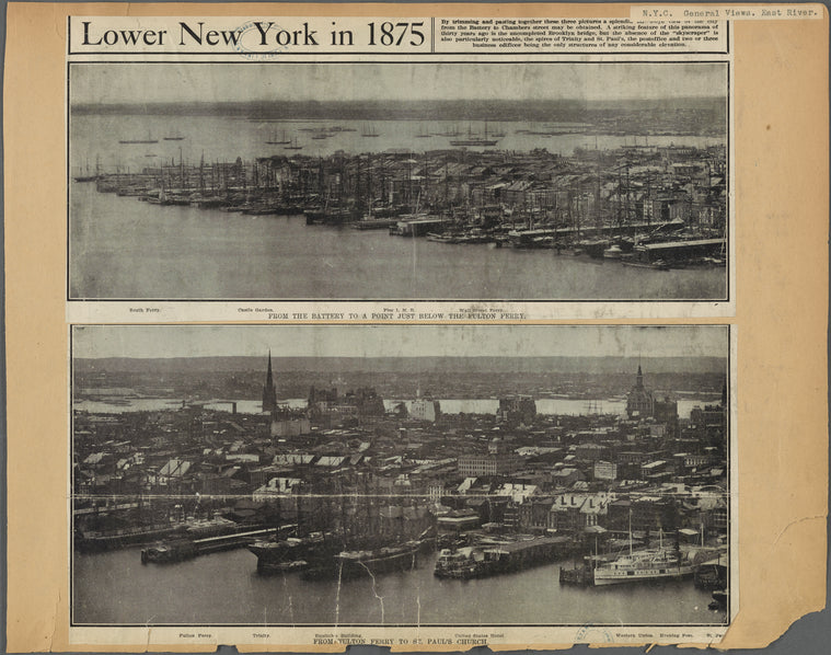 General views, East River