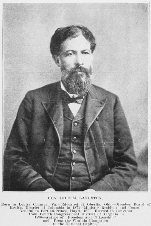 Hon. John M. Langston.