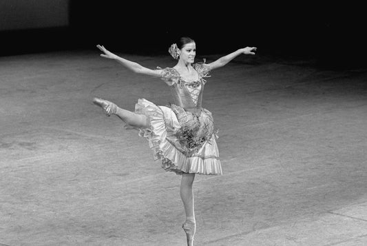 New York City Ballet production of "Bournonville Divertissements" with Merrill Ashley, choreography by August Bournonville, staged by Stanley Williams (New York)