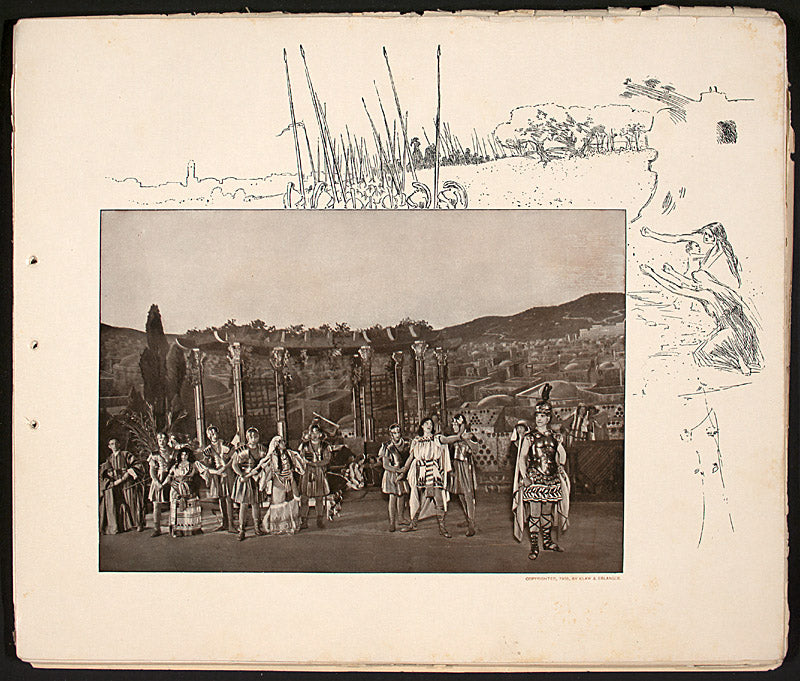Souvenir album: scenes of the play Ben-Hur