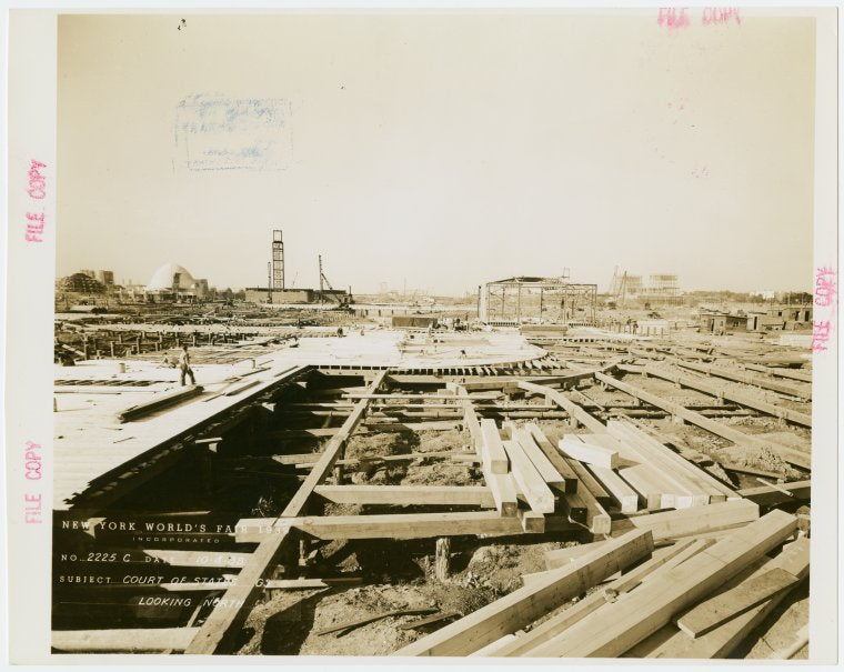 Court of States Building - Construction - Foundation