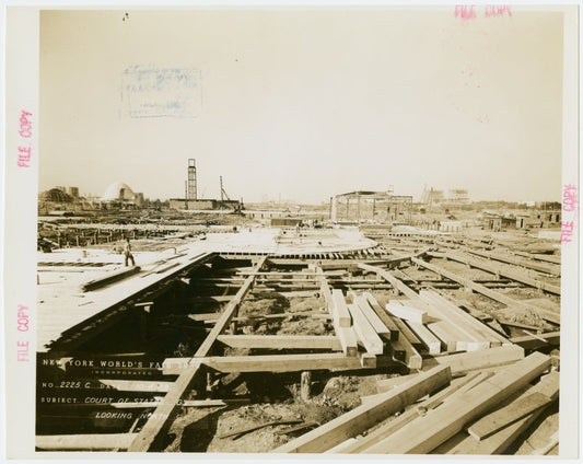 Court of States Building - Construction - Foundation
