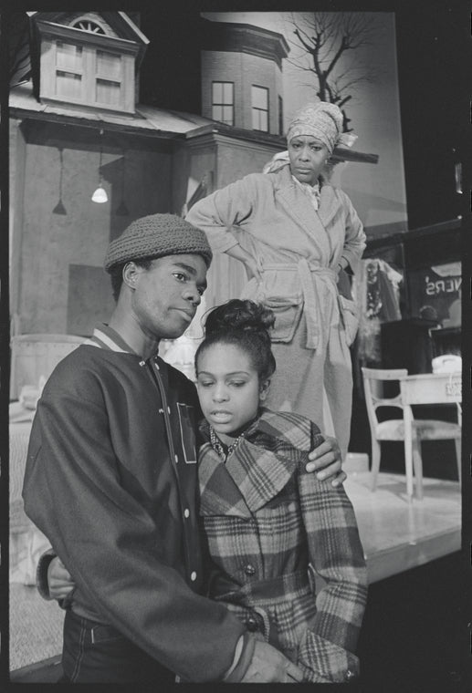 Glynn Turman, Marilyn Coleman and unidentified other in the stage production What the Wine Seller Buys