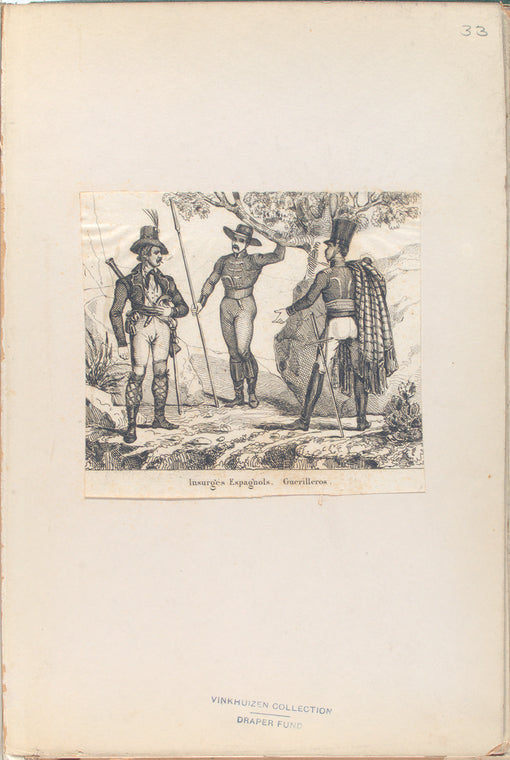 Insurgés Espagnols. Guerilleros. [1812]
