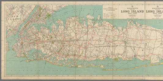 Hagstom's map of Long Island New York