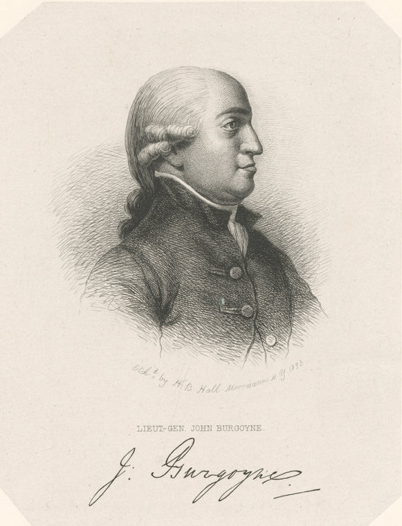 Lieut.-Gen. John Burgoyne.