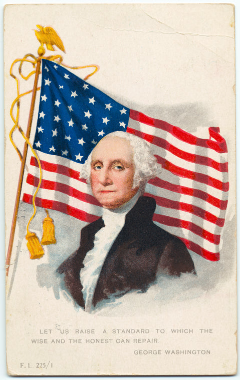 Let us raise a standard to which the wise and the honest can repair -- George Washington