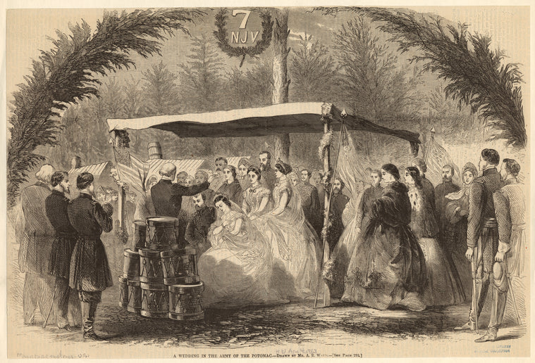 A wedding in the Army of the Potomac