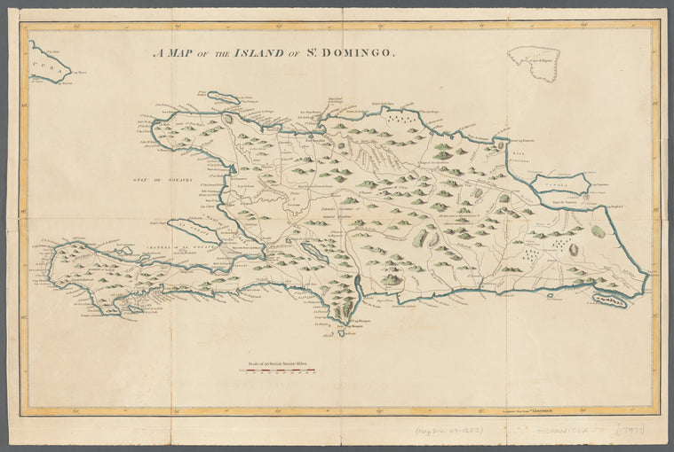 A map of the island of St. Domingo