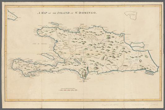 A map of the island of St. Domingo
