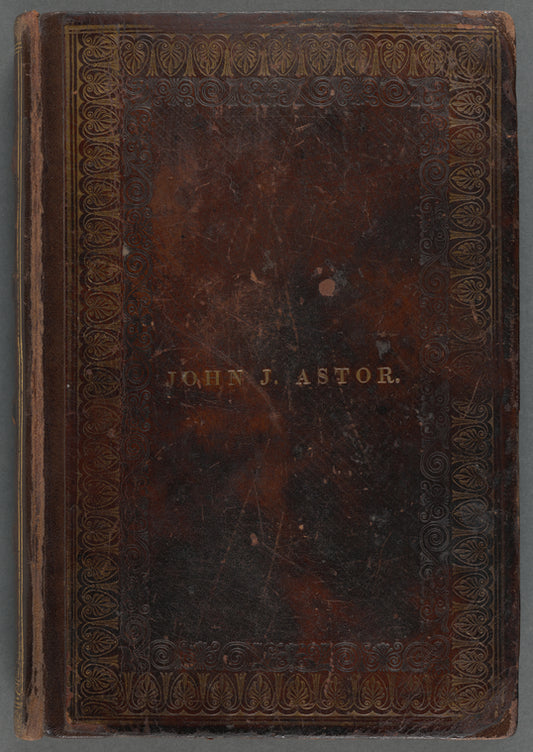 Maps of property in the city of New York belonging to John J. Astor Esq.