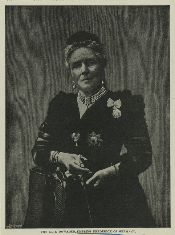 Empress Victoria of Prussia.
