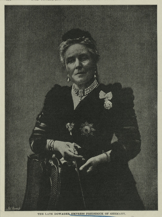 Empress Victoria of Prussia.