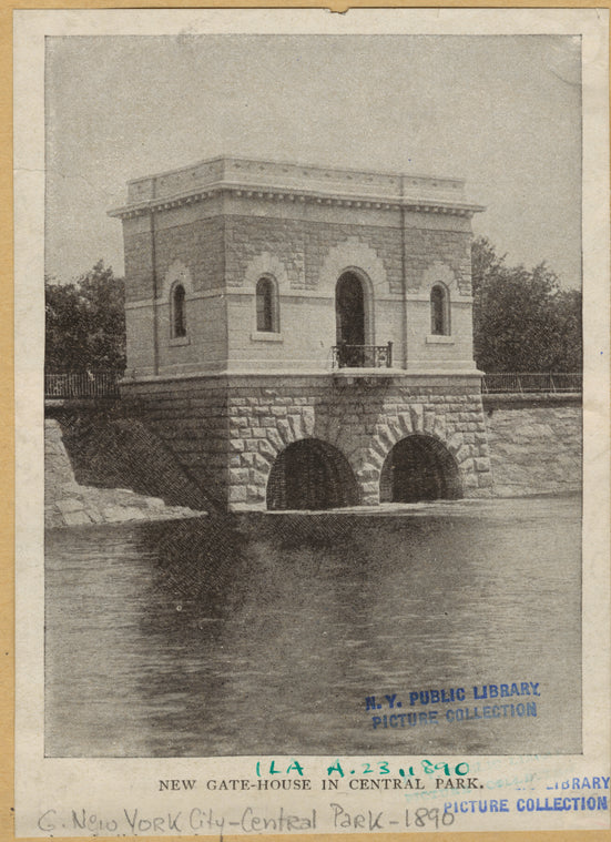 New gate-house in Central Park