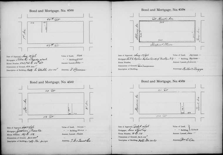 Bond and Mortgage Record Book 5 (4,500 to 5,499)