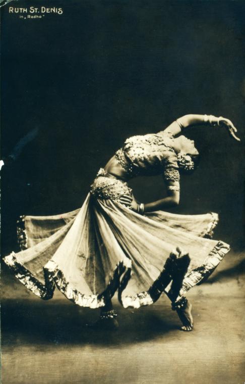 Ruth St. Denis in Radha.