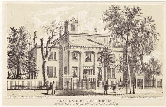 Residence of W.B. Crosby, Esq