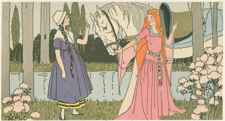 The chambermaid refuses to bring water to the princess