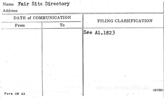 Fair Site Directory