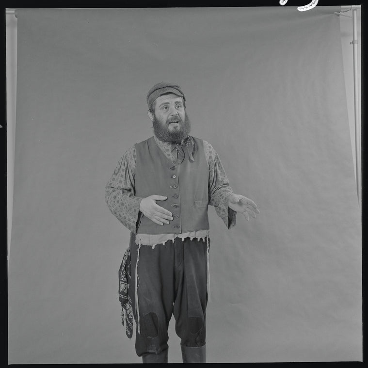 Harry Goz in publicity photo for the stage production Fiddler on the Roof