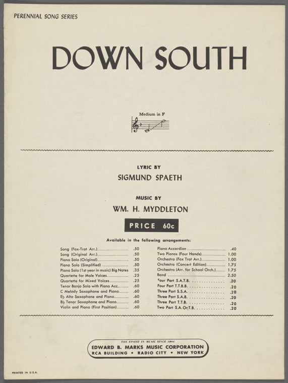 Down south