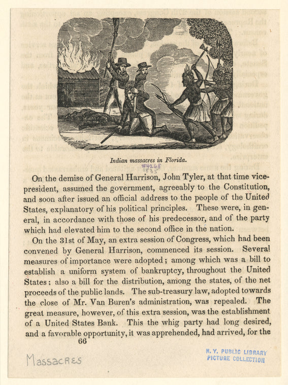 Indian massacres in Florida
