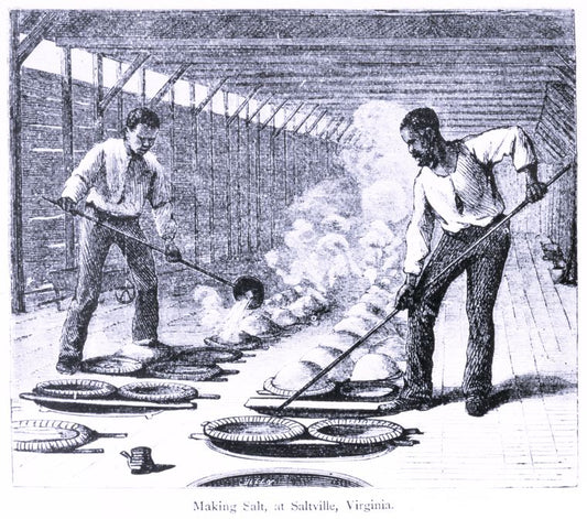 Making salt at Saltville